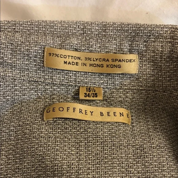 Geoffrey Benne Button Down - 15.5 - 34/35 - Picture 4 of 4